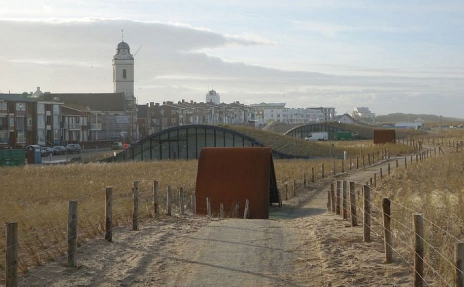 Kustwerk Katwijk, ruimtelijke inrichting