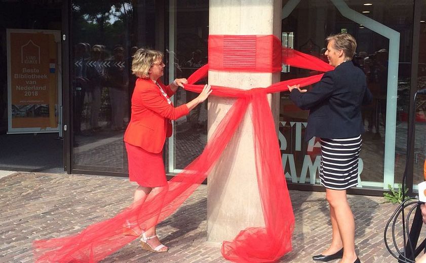 Onthulling plaquette Stadkamer