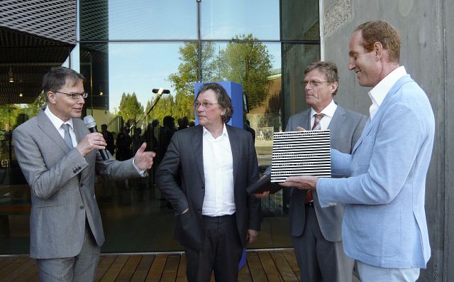 Uitreiking plaquette Optimalisatie Nederlands Architectuurinstituut