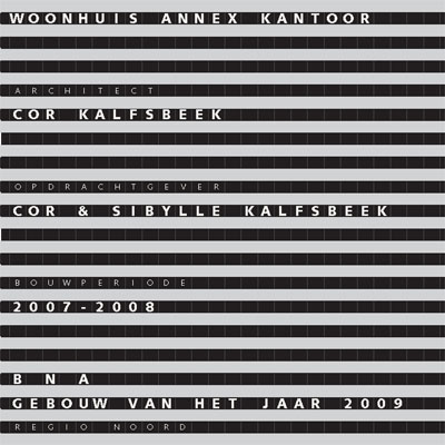 Woonhuis annex kantoor