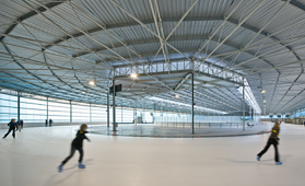 Topsporthal T-kwadraat en Ireen Wüst schaatsbaan