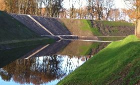 Loopgraafbrug voor fort De Roovere