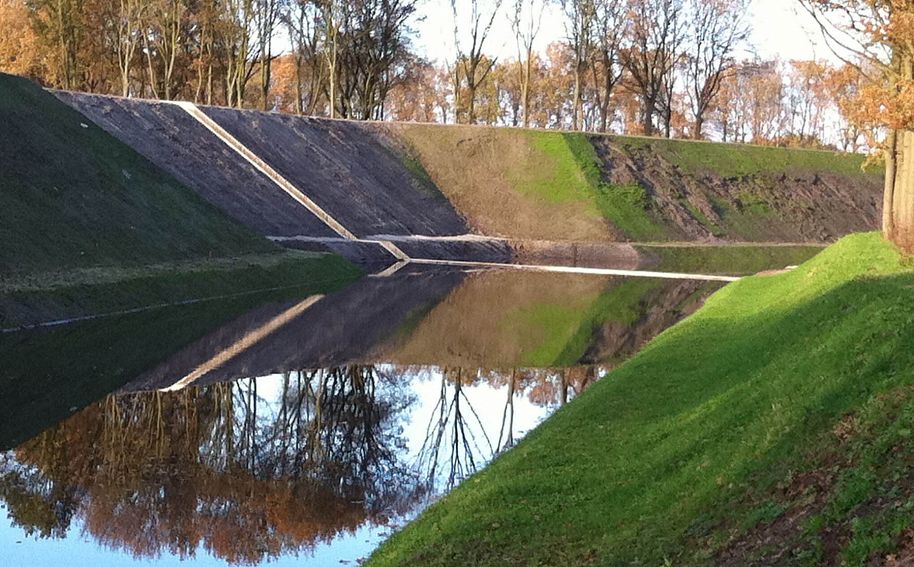 Loopgraafbrug voor fort De Roovere
