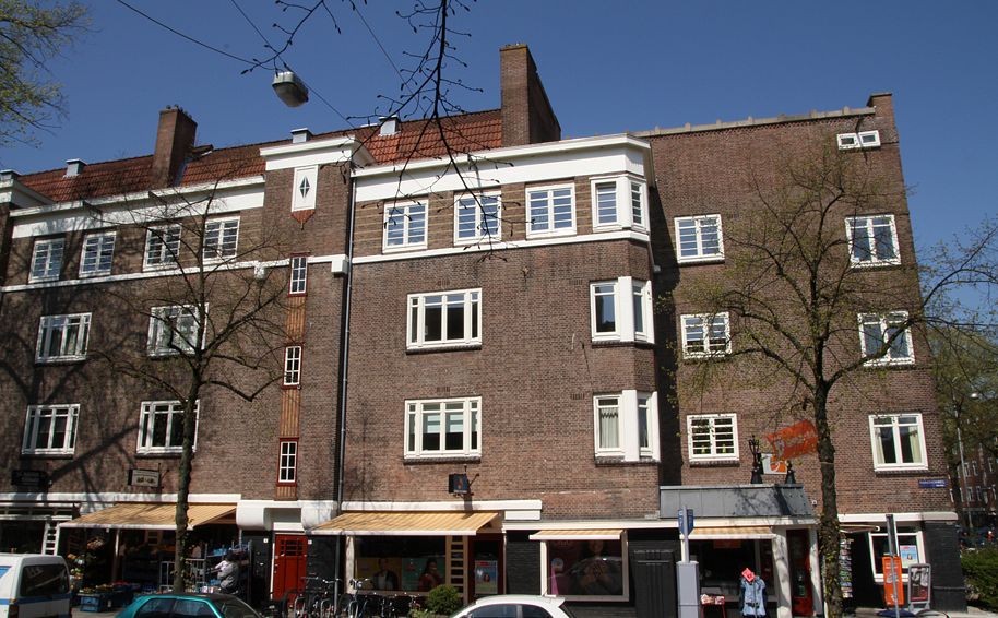 Olympia, Gemeentelijk Monument, renovatie woningen en winkels