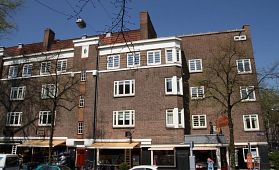 Olympia, Gemeentelijk Monument, renovatie woningen en winkels