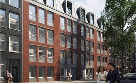 Gele Panden, Vrolikstraat 245-251, Derde Oosterparkstraat 44-46