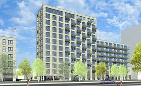 Energiekwartier, Gebouw Volta, 72 huurwoningen