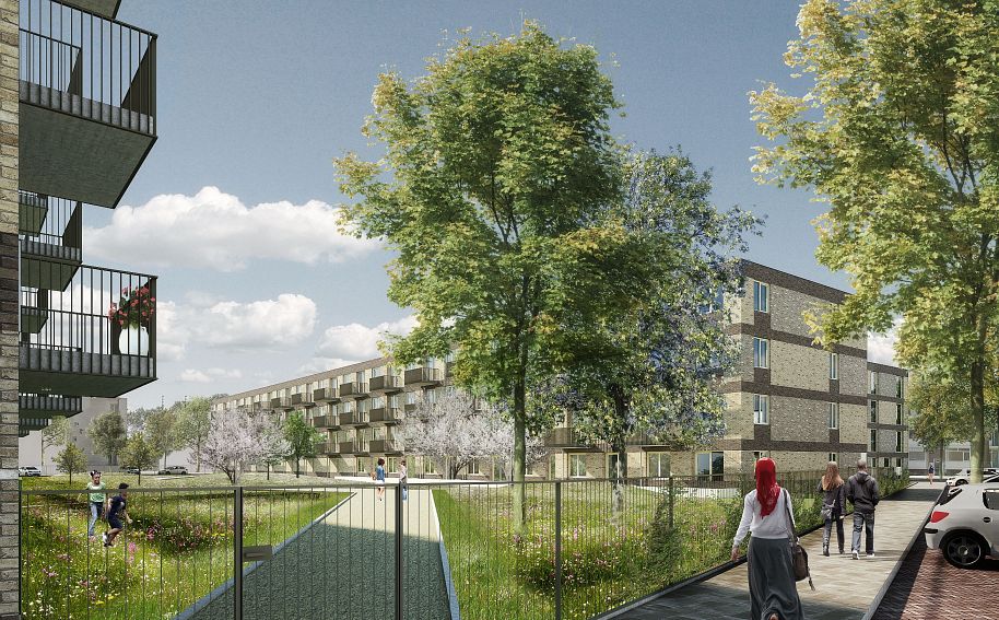 De Tuinen van Morgenstond, 243 huurappartementen