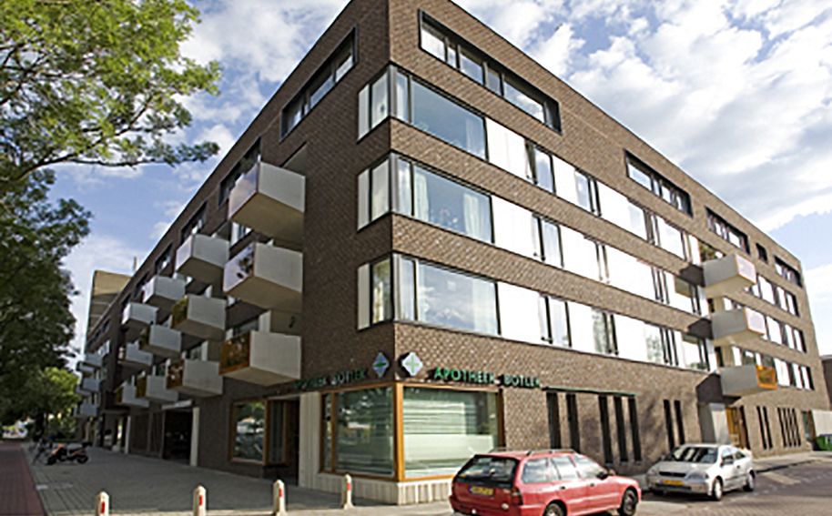 Herman Gorterhof, 57 huurwoningen en 22 zorgwoningen, multifunctioneel zorgcentrum