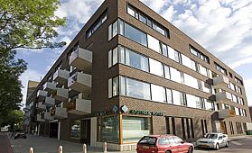 Herman Gorterhof, 57 huurwoningen en 22 zorgwoningen, multifunctioneel zorgcentrum