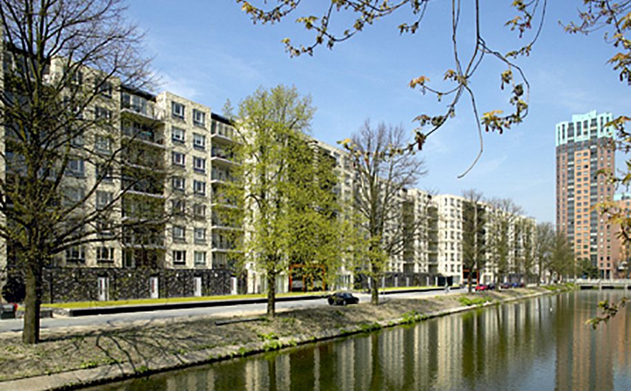 Stadssingel, 191 appartementen met wijkbibliotheek