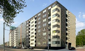 Stadssingel, 191 appartementen met wijkbibliotheek
