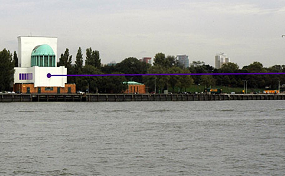 Maastunnel en Gebouwen Noordzijde